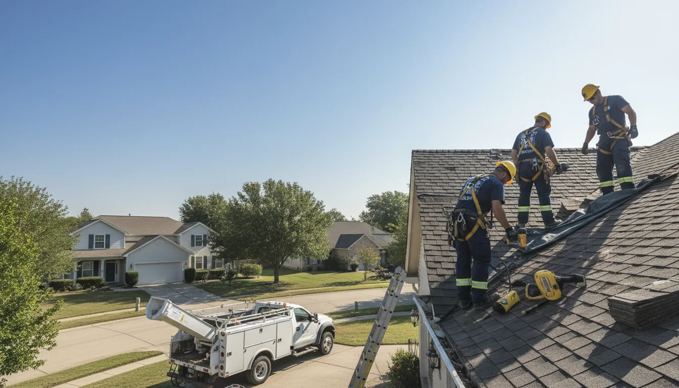 Emergency Roof Repair in Holdenville, OK near me